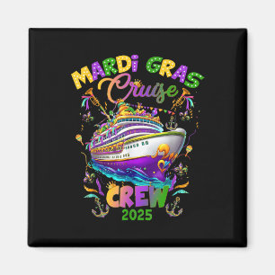 Mardi Gras Carnival Cruise 2025 Cruising Mask Ship Magneet