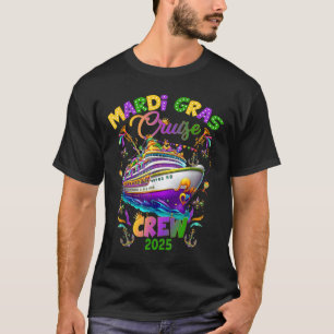 Mardi Gras Carnival Cruise 2025 Cruising Mask Ship T-shirt