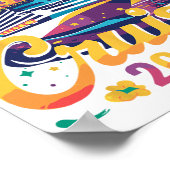 Mardi Gras Carnival Cruise 2025 Familiecruise Ma Poster (Hoek)