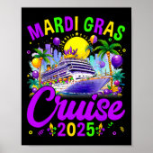 Mardi Gras Carnival Cruise 2025 Familiecruise Poster (Voorkant)