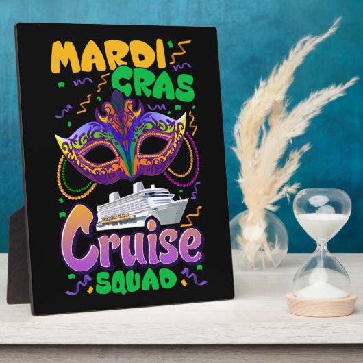 Mardi Gras Carnival Cruise Vacation Travel Fotoplaat (Zijkant)