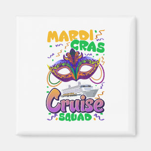 Mardi Gras Carnival Cruise Vacation Travel Magneet