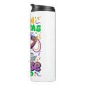 Mardi Gras Carnival Cruise Vacation Travel Thermosbeker (Geroteerd rechts)