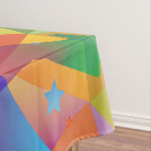 Mardi Gras Carnival Fleur de Lis Diamond Decor Tafelkleed (Voorbeeld)