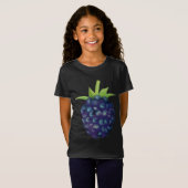 Mardi Gras Carnival Fruit Costume Blackberry Berry T-shirt (Voorkant volledig)