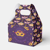 Mardi Gras Carnival Hartelijk dank Bedankdoosjes (Voorkant Zijde)