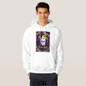 Mardi Gras Carnival Hoodie (Voorkant volledig)