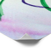 Mardi Gras Carnival Mask Poster Art Print (Hoek)