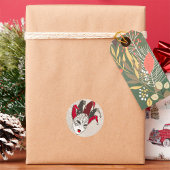 Mardi Gras Carnival Mask Stickers