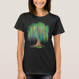 Mardi Gras Carnival Mexicaanse graslang T-shirt