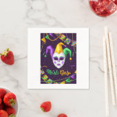 Mardi Gras Carnival Napkins Servet (Insitu)