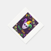 Mardi Gras Carnival Napkins Servet (Hoek)