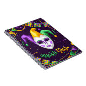 Mardi Gras Carnival Notitieboek (Rechterzijde)