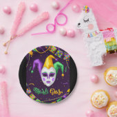 Mardi Gras Carnival Papieren Bordje (Feest)