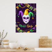 Mardi Gras Carnival Poster (Keuken)