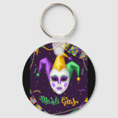 Mardi Gras Carnival Sleutelhanger (Voorkant)