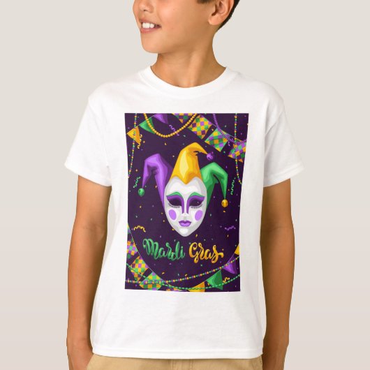 Mardi Gras Carnival T-shirt (Voorkant)