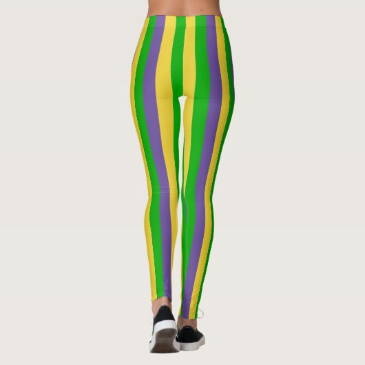 Mardi Gras Carnival vieren Leggings (Achterkant)