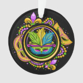 Mardi Gras Carnivale Ornament (voorkant)