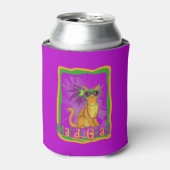 Mardi Gras Cat Blikjeskoeler (Blikje Voorkant)