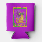 Mardi Gras Cat Blikjeskoeler (Voorkant)
