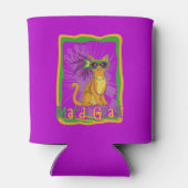 Mardi Gras Cat Blikjeskoeler (Achterkant)