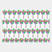Mardi Gras Celebration Inpakpapier Vel (Voorkant 2)