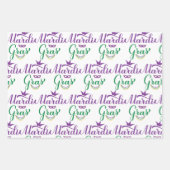Mardi Gras Celebration Inpakpapier Vel (Voorkant)