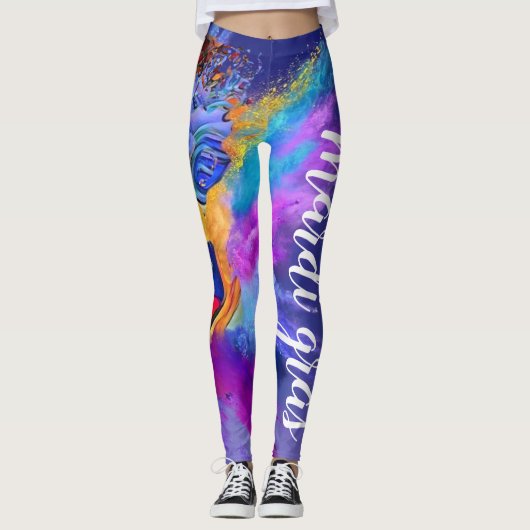 Mardi Gras Celebration Leggings (Voorkant)