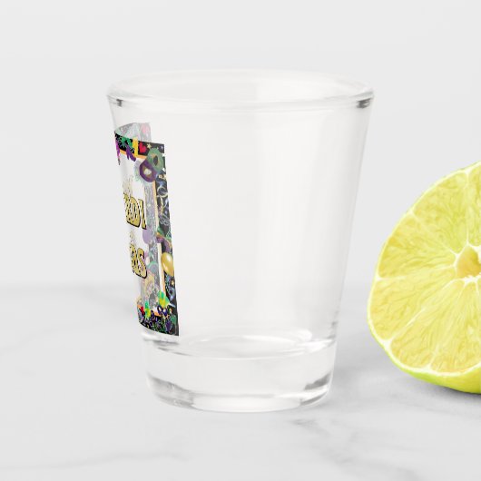 Mardi Gras Celebration Shot Glas (Rechts)