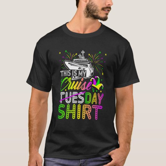 Mardi Gras Celebrations parade Boat T-shirt (Voorkant)