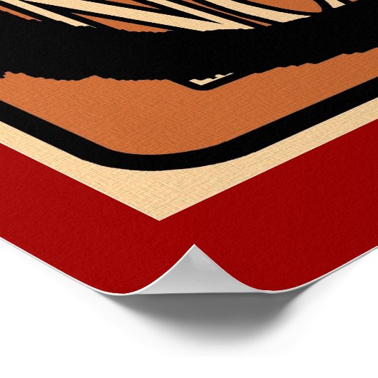 Mardi Gras Chat Noir Poster (Hoek)