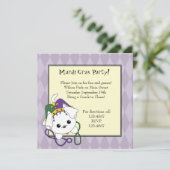 Mardi Gras Clancey Kaart (Staand voorkant)