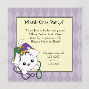Mardi Gras Clancey Kaart