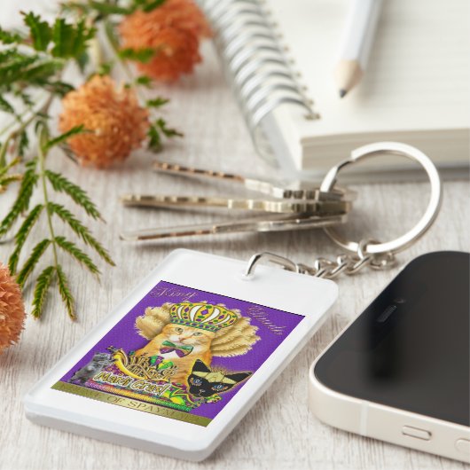 Mardi Gras Claude Sleutelhanger (Voorkant Rechts)