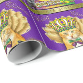 Mardi Gras Claude Wrapping Paper Cadeaupapier (Rol Hoek)