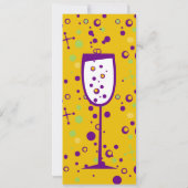 Mardi Gras Cocktails Kaart (Achterkant)