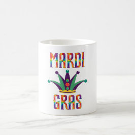 Mardi Gras Coffee Mok