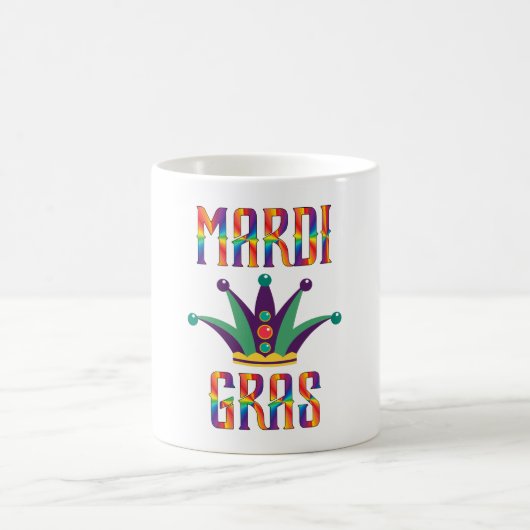 Mardi Gras Coffee Mok (Center)