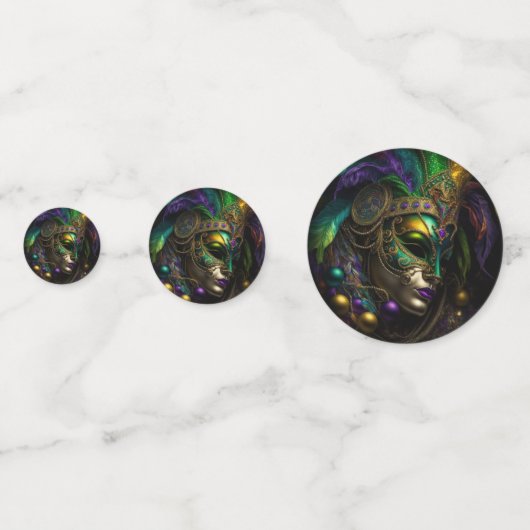 Mardi Gras Confetti (Voorkanten)