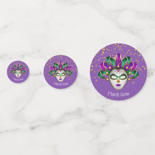 Mardi Gras Confetti (Voorkanten)
