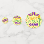 mardi gras confetti (Achterkanten)