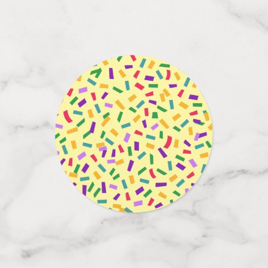 mardi gras confetti (Kleine voorkant)