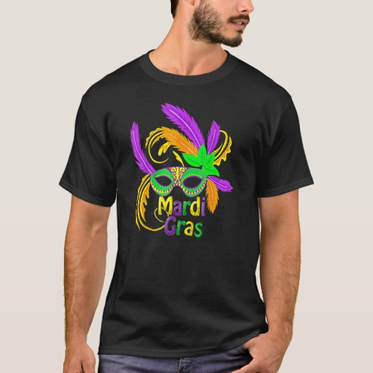 Mardi Gras Cool Pancake Tuesday Holiday Funny_2 T-shirt (Voorkant)