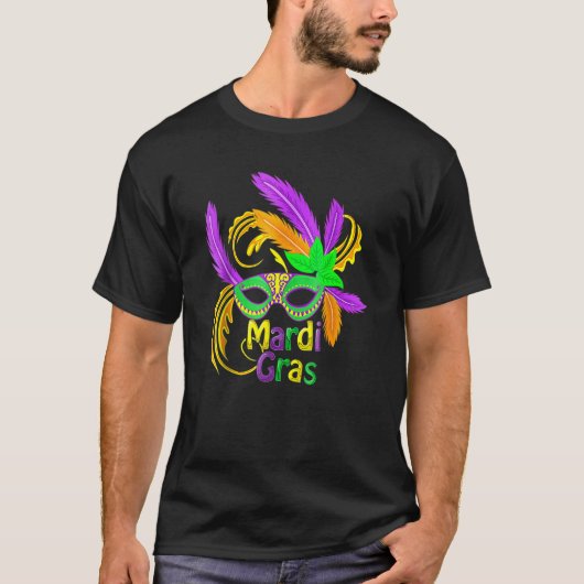 Mardi Gras Cool Pancake Tuesday Holiday Funny Gift T-shirt (Voorkant)