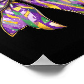 Mardi Gras Coquette Bow 2 Poster (Hoek)