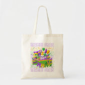 MARDI GRAS Coquette Maskerade Tote Bag (Voorkant)