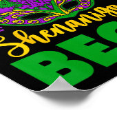 Mardi Gras Costume laat de Shenanigans Mardi begin Poster (Hoek)