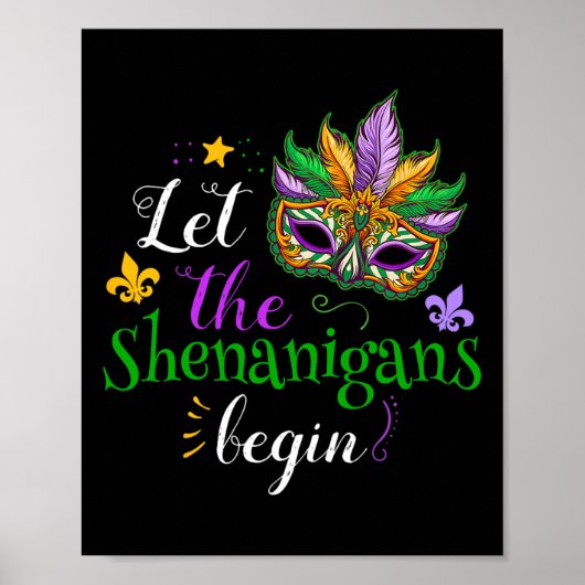 Mardi Gras Costume laat de Shenanigans met haar ma Poster (Voorkant)