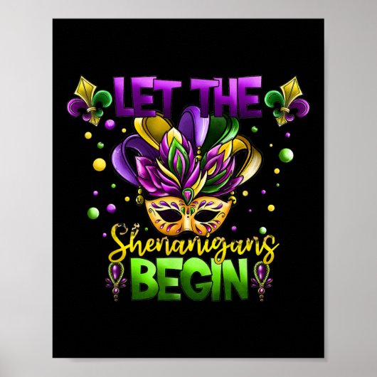 Mardi Gras Costume laat de Shenanigans met haar ma Poster (Voorkant)